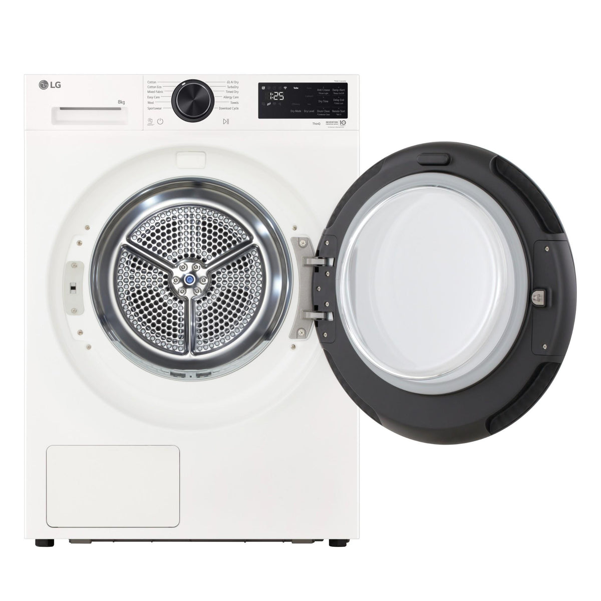 LG DXH3-08W Series 3 8kg AI Heat Pump Dryer