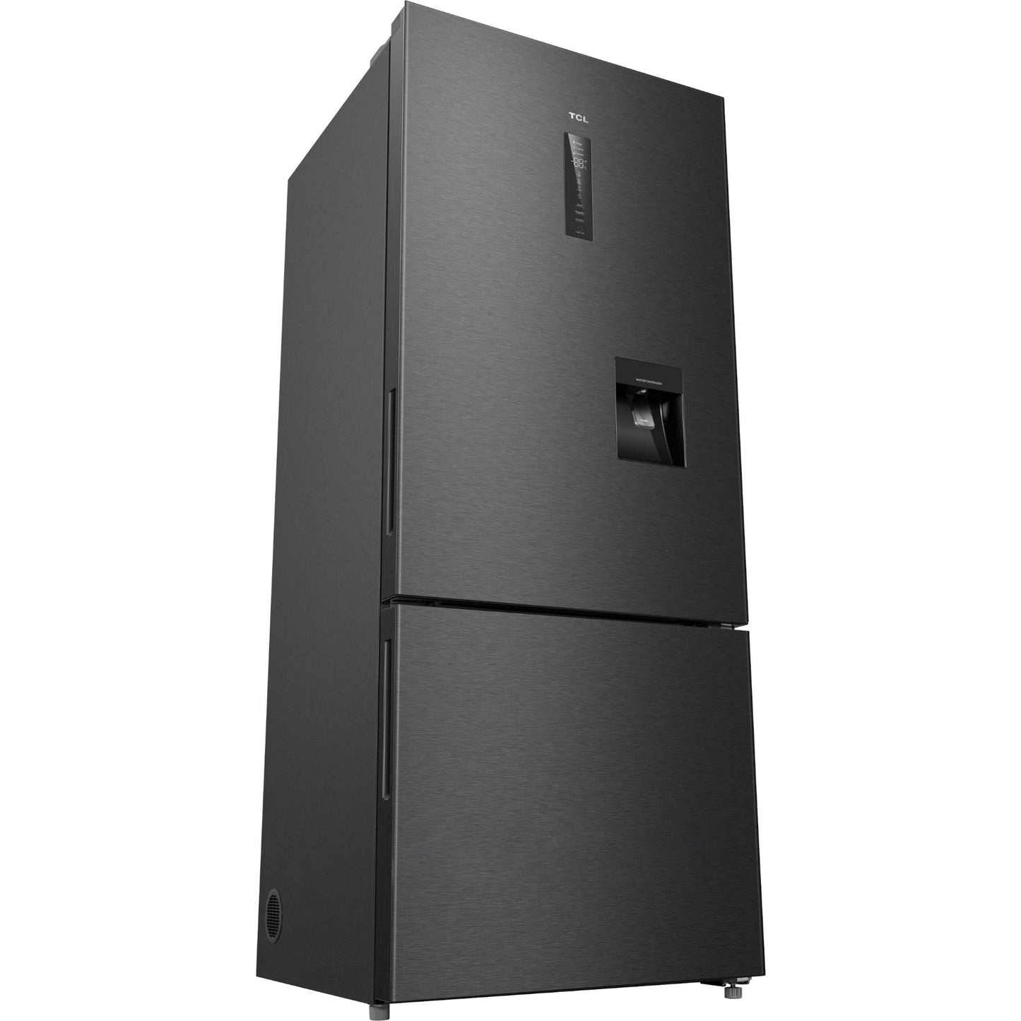 TCL TRF440BHB 412L Bottom Mount Fridge (Black)