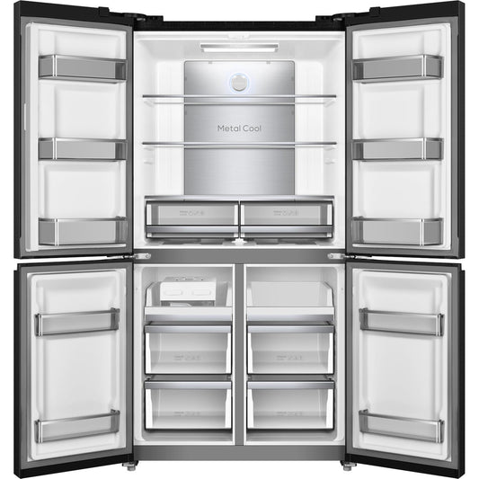 TCL TRF590QB 596L French Door Fridge (Matte Black)