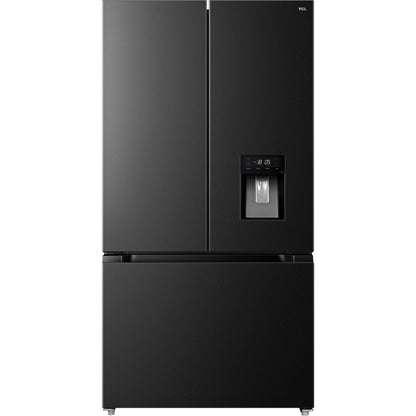 TCL TRF576FHB 575L French Door Fridge (Matte Black)