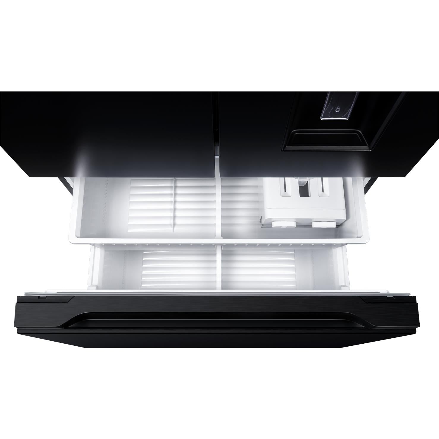 TCL TRF576FHB 575L French Door Fridge (Matte Black)