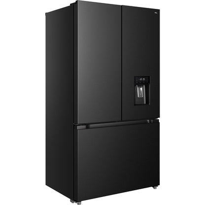 TCL TRF576FHB 575L French Door Fridge (Matte Black)