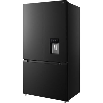 TCL TRF576FHB 575L French Door Fridge (Matte Black)