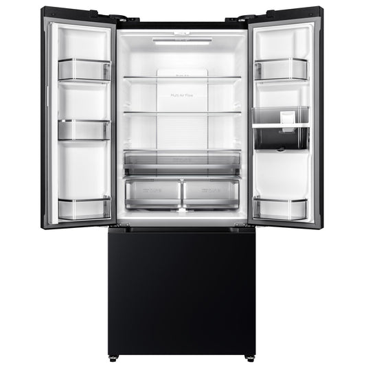 TCL TRF495FHB 496L French Door Fridge (Black)