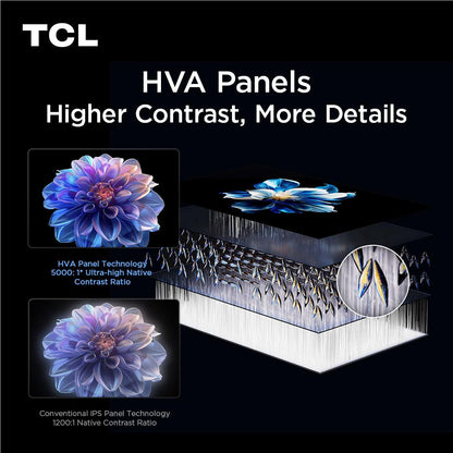 TCL 50" P7LS QLED 4K UHD Google TV with Gemini [2026]