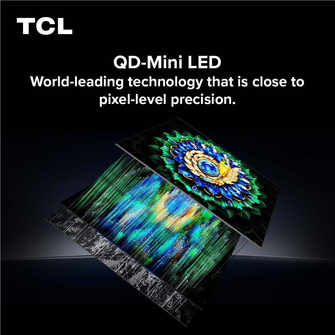 TCL 85" C6L QD-Mini LED 4K UHD Google TV with Gemini [2026]