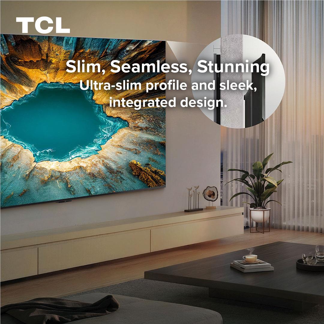 TCL 85" C6L QD-Mini LED 4K UHD Google TV with Gemini [2026]