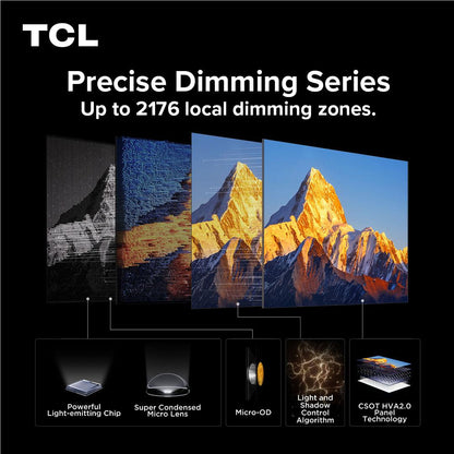 TCL 65" C7L SQD-Mini LED 4K UHD Google TV with Gemini [2026]