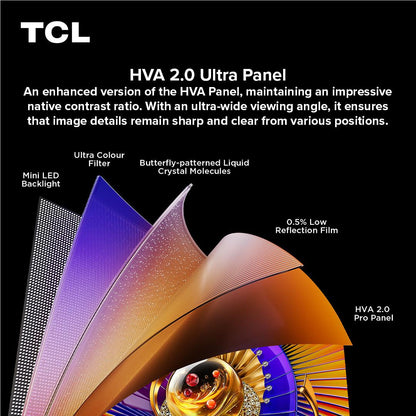 TCL 98" C7L SQD-Mini LED 4K UHD Google TV with Gemini [2026]