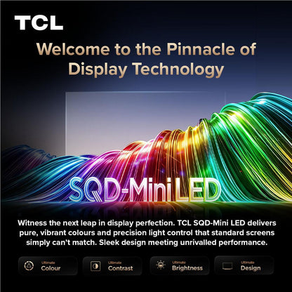 TCL 65" C8L Premium SQD-Mini LED 4K UHD Google TV with Gemini [2026]