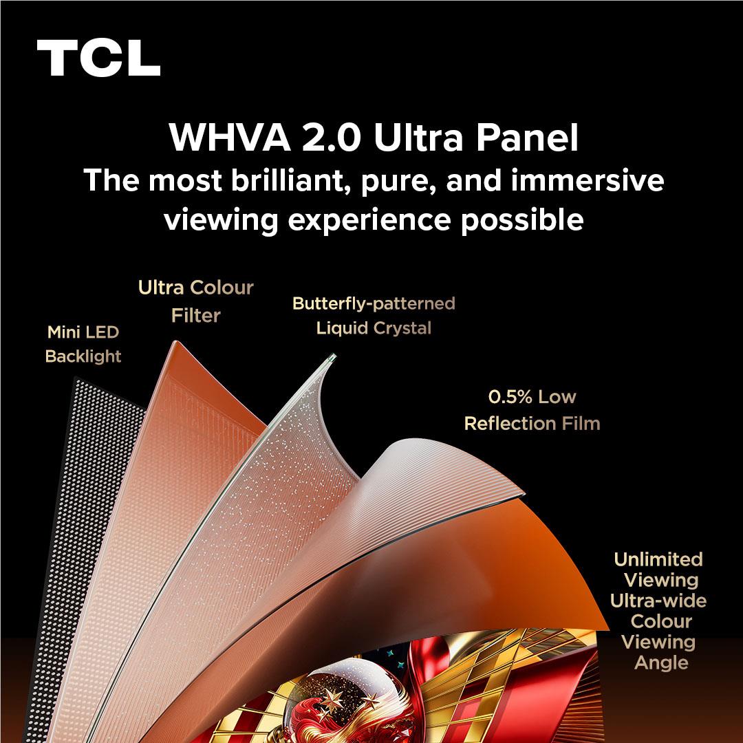 TCL 85" C8L Premium SQD-Mini LED 4K UHD Google TV with Gemini [2026]