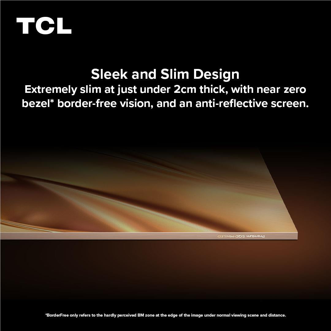 TCL 85" X11L Ultimate SQD-Mini LED Google TV with Gemini [2026]