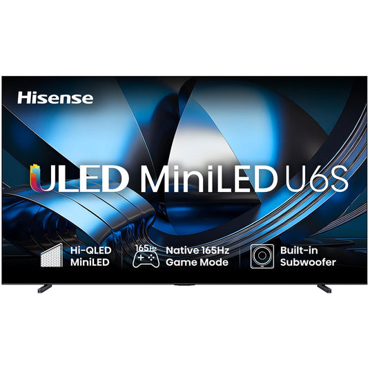 Hisense 100" U6SAU Mini-LED Hi-QLED 4K Smart AI TV [2026]
