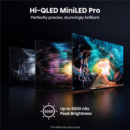 Hisense 75" U85AU 4K ULED Mini-LED Pro Smart TV [2026]