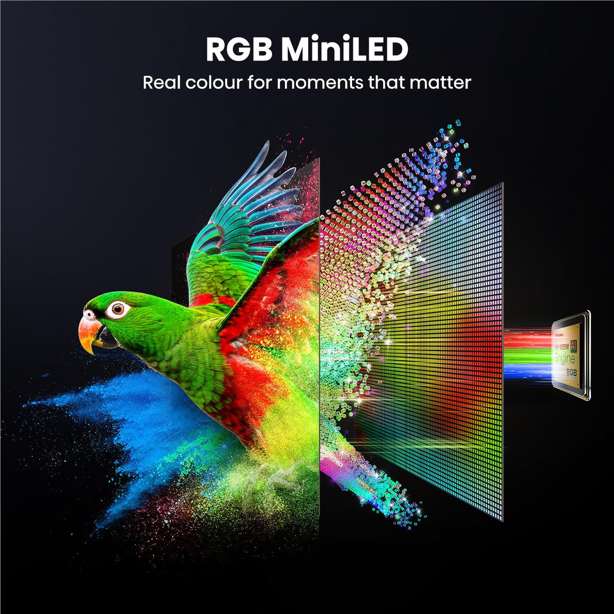 Hisense 65" UR8SAU ULED 4K UHD RGB Mini-LED Smart TV [2026]
