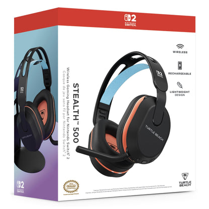 Turtle Beach Stealth 500 Wireless Gaming Headset Black for Nintendo Switch 2