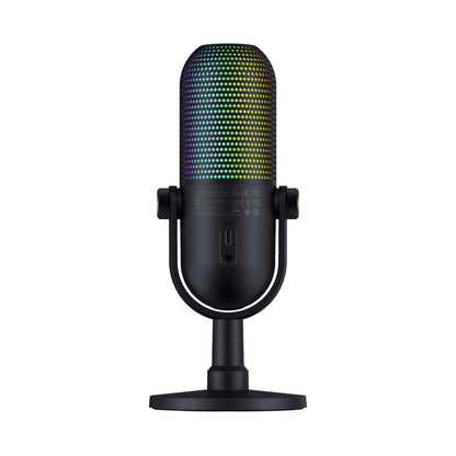 Razer Seiren V3 Chroma 32-Bit DSP RGB USB Mic (Black)