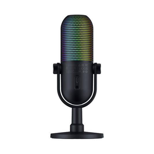 Razer Seiren V3 Chroma 32-Bit DSP RGB USB Mic (Black)