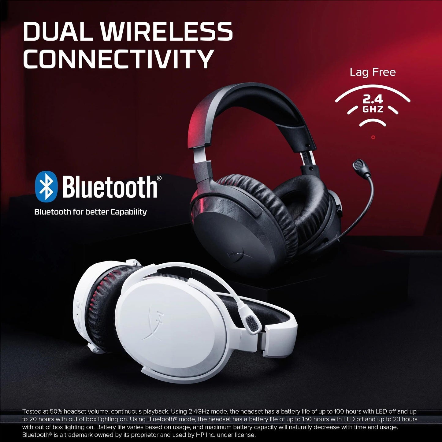 HyperX Cloud Stinger 3 Wireless Gaming Headset (White)