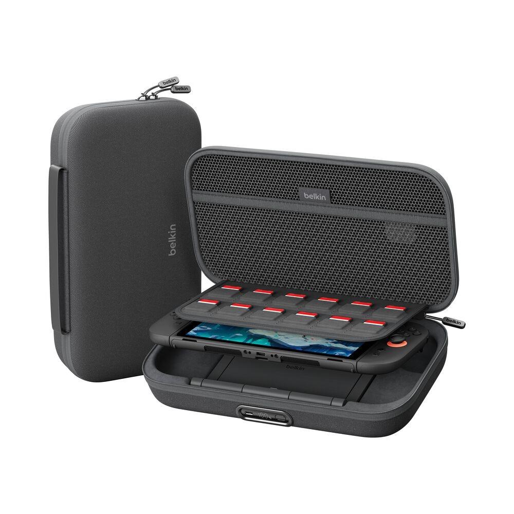 Belkin Gaming Charging Case Pro for Nintendo Switch 2 (Charcoal)