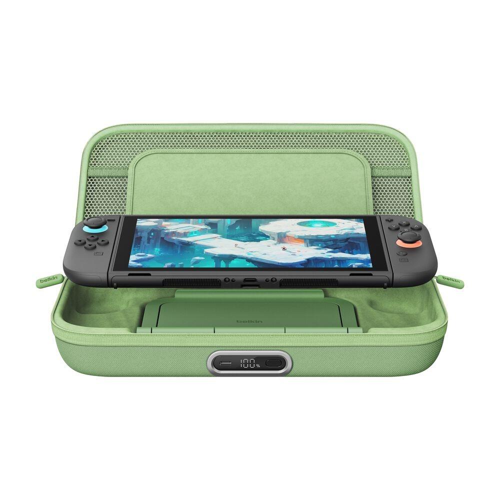 Belkin Gaming Charging Case Pro for Nintendo Switch 2 (Sage)