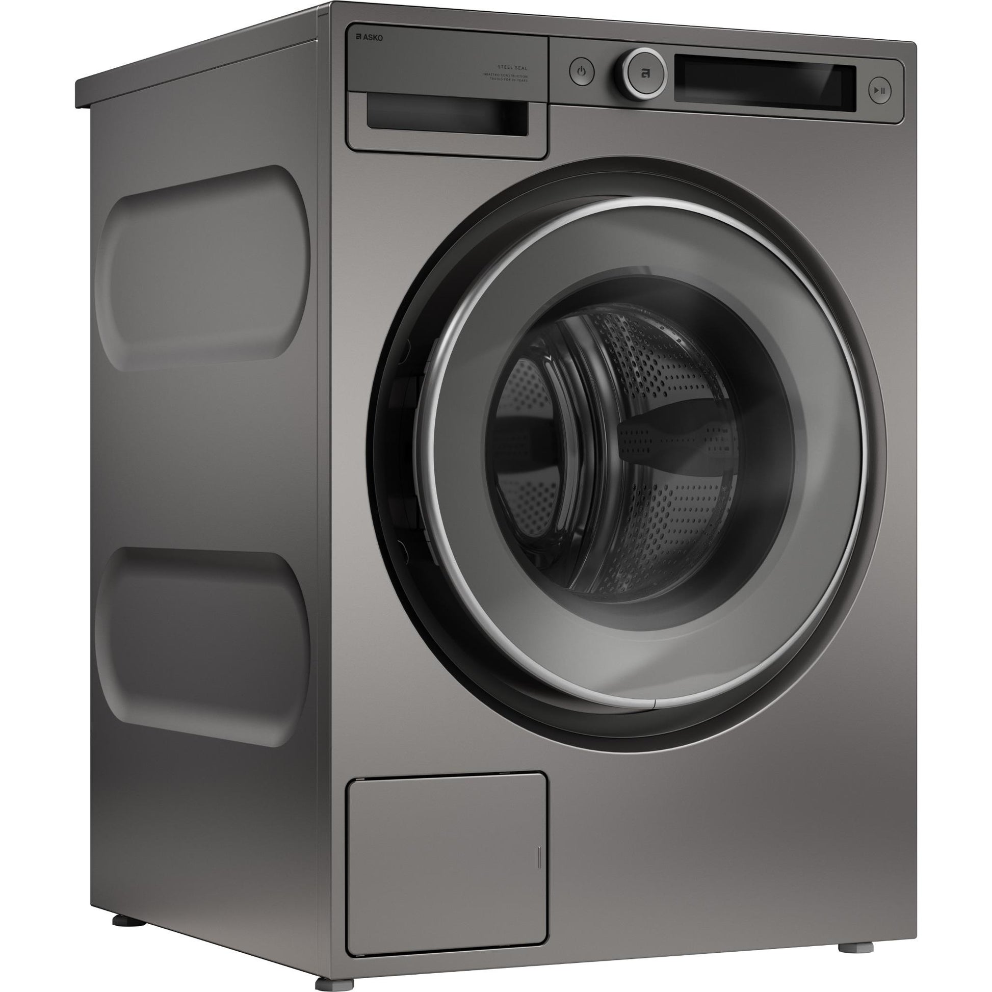 ASKO W5096RLT Style 9kg Steel Seal Front Load Washer (Titanium)