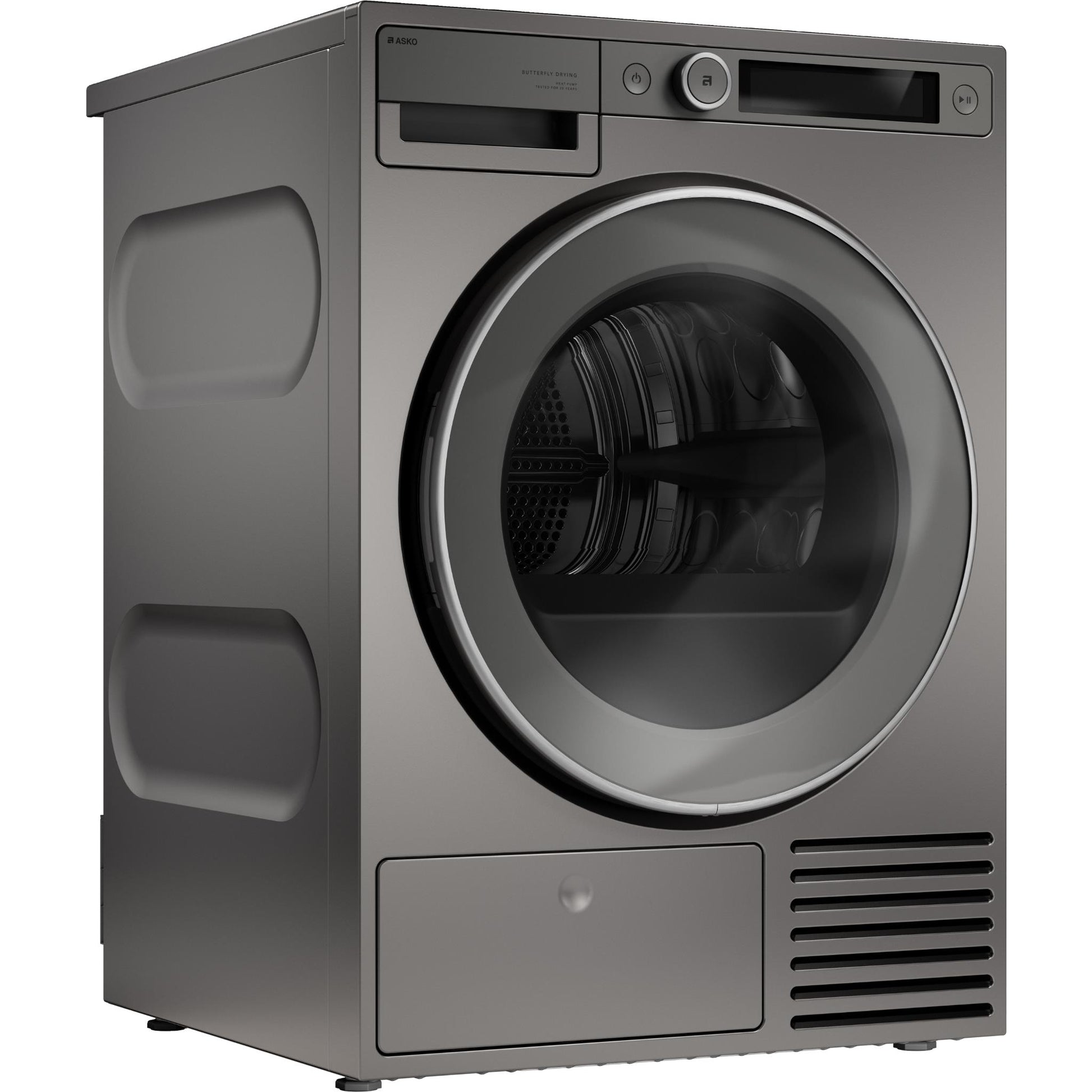 ASKO T509HPT Style 9kg Butterfly Drying Heat Pump Dryer (Titanium)