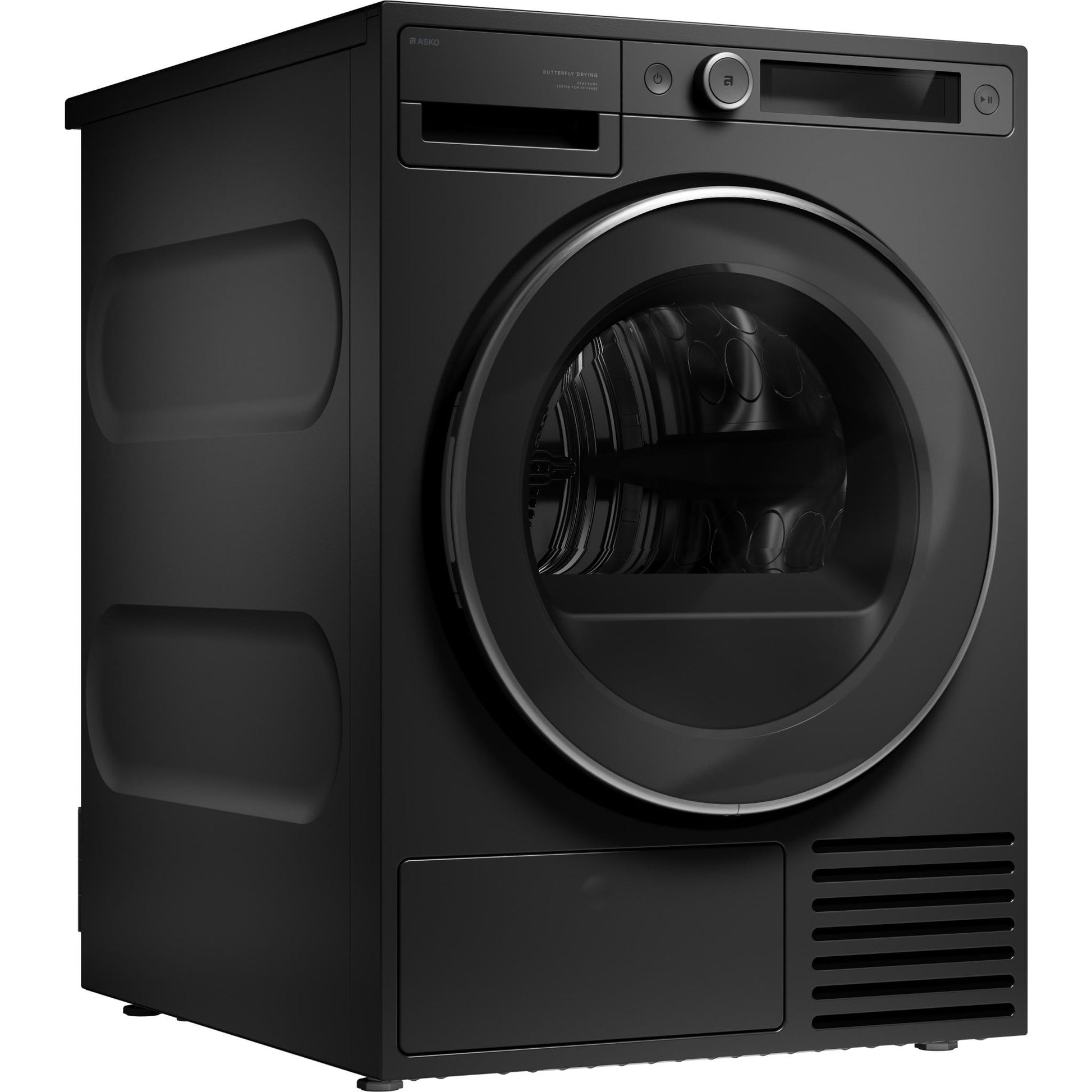 ASKO T511HPXLG Style 11kg Butterfly Drying Heat Pump Dryer (Graphite Black)