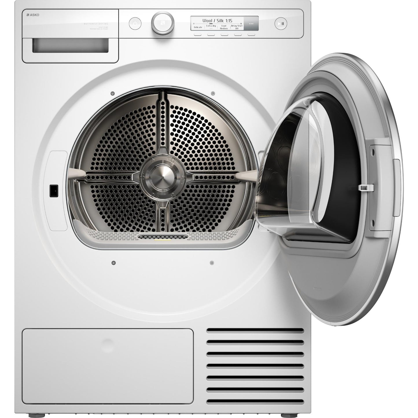 ASKO T311HCXLW Logic 11kg Butterfly Drying Heat Pump Dryer (White)