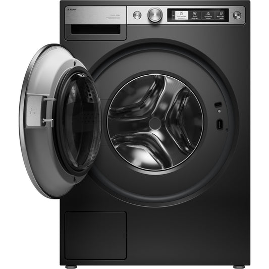 ASKO W7956XLG Style+ 9.5kg Steel Seal Front Load Washer (Graphite Black)