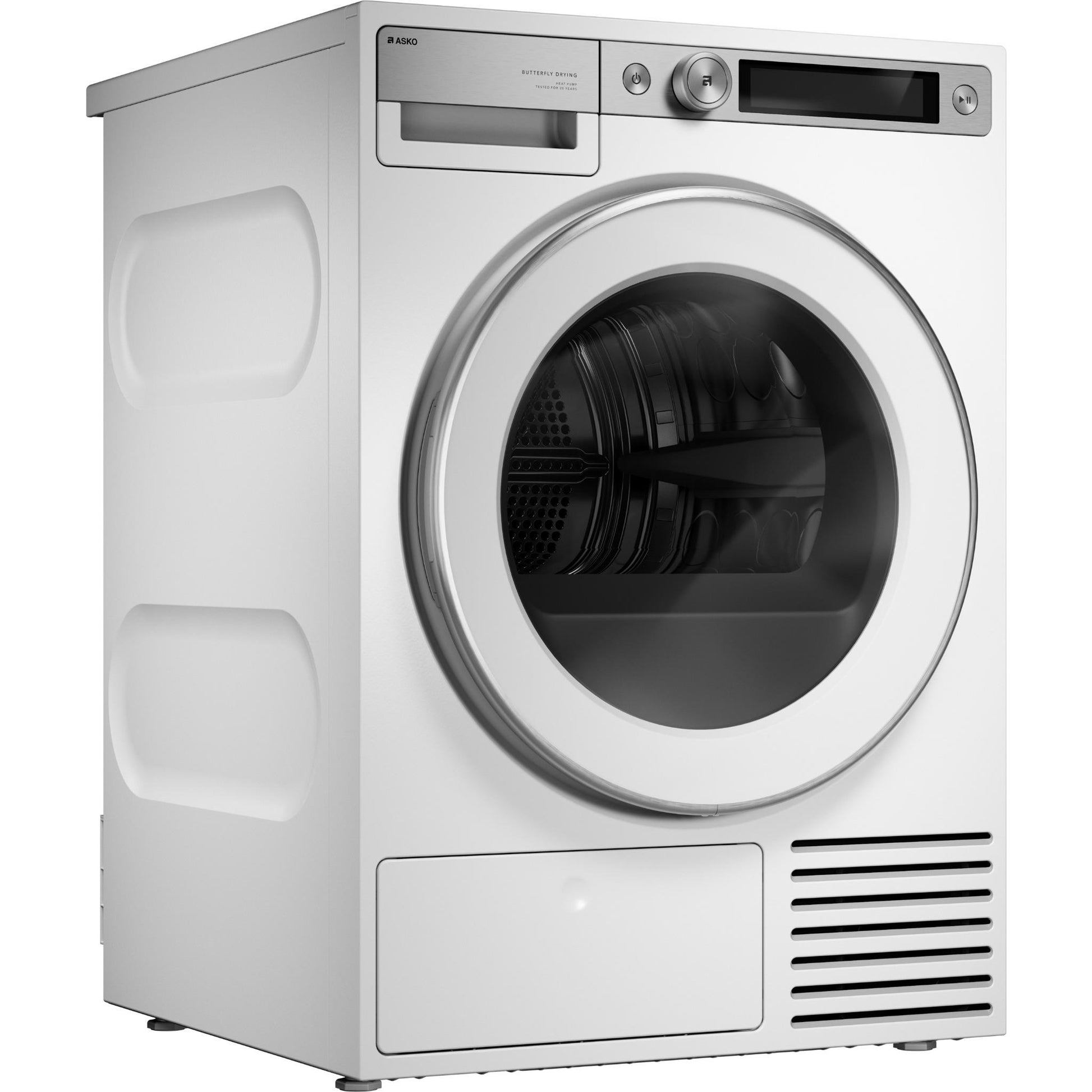 ASKO T709HUW Style+ 9kg Butterfly Drying Heat Pump Dryer (White)