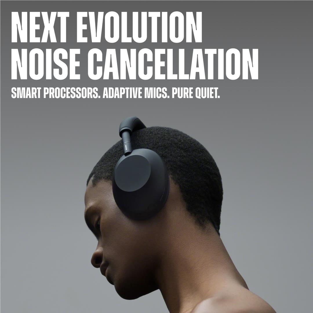 Sony WH-1000XM6 Premium Noise Cancelling Over-Ear Headphones (Sandstone)