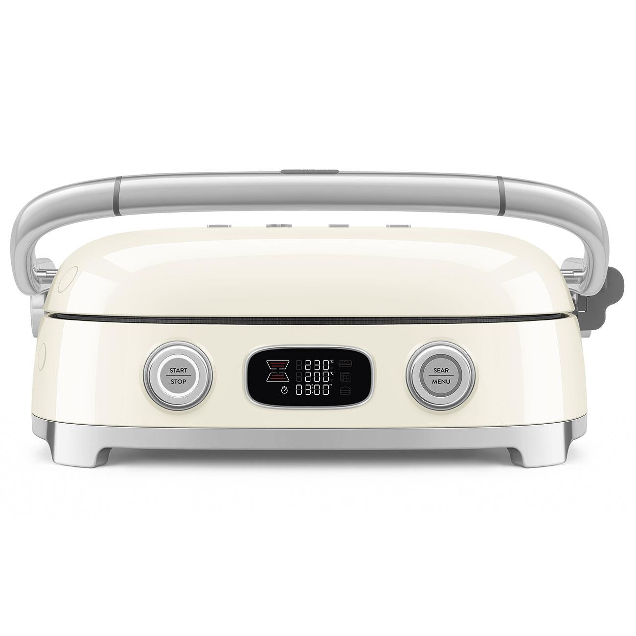 Smeg 50's Style Retro 3-in1 MultiGrill (Cream)