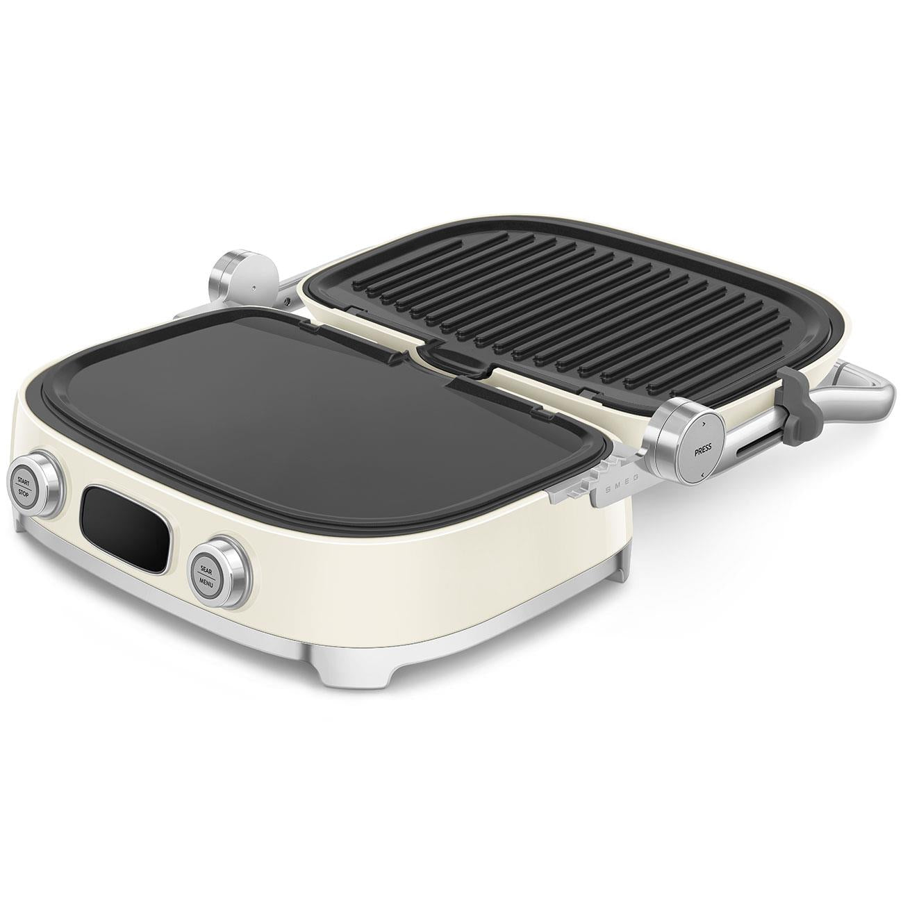 Smeg 50's Style Retro 3-in1 MultiGrill (Cream)
