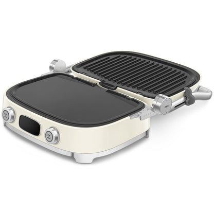 Smeg 50's Style Retro 3-in1 MultiGrill (Cream)
