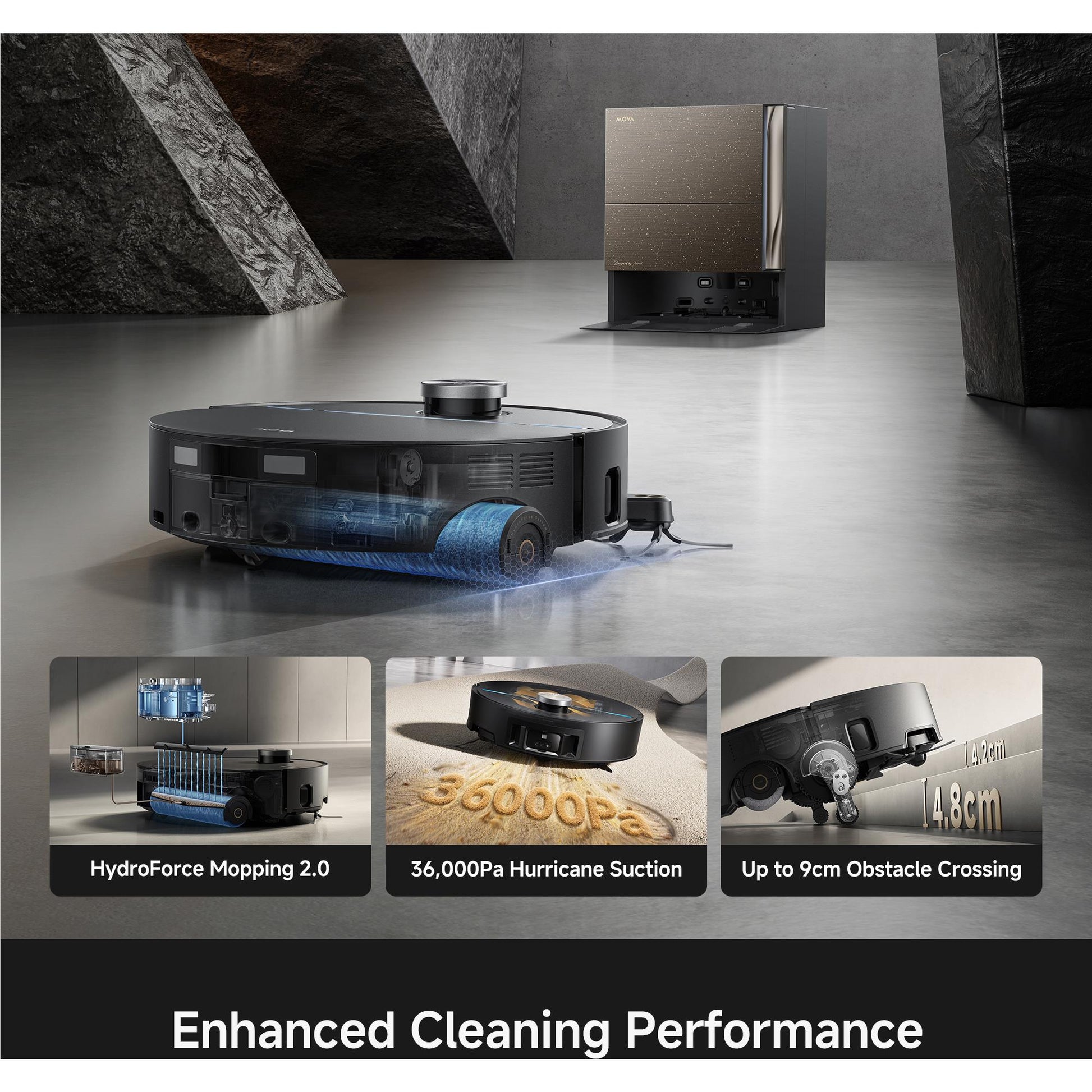 MOVA Z70 Ultra Roller Wet and Dry Robotic Vacuum