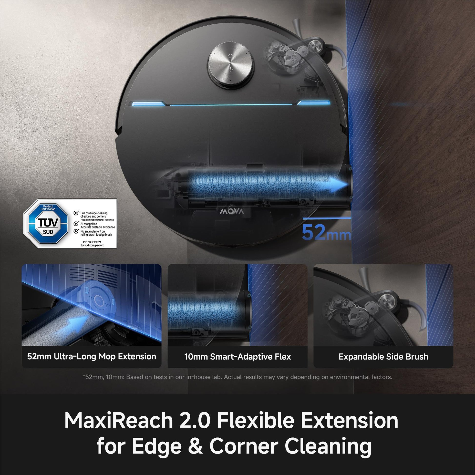 MOVA Z70 Ultra Roller Wet and Dry Robotic Vacuum