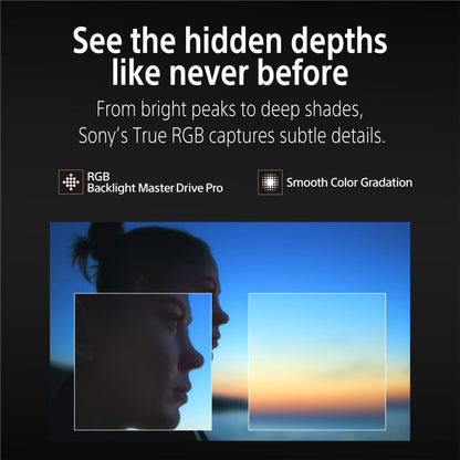 Sony 65" BRAVIA 9 II True RGB Mini-LED AI 4K Google TV [2026]