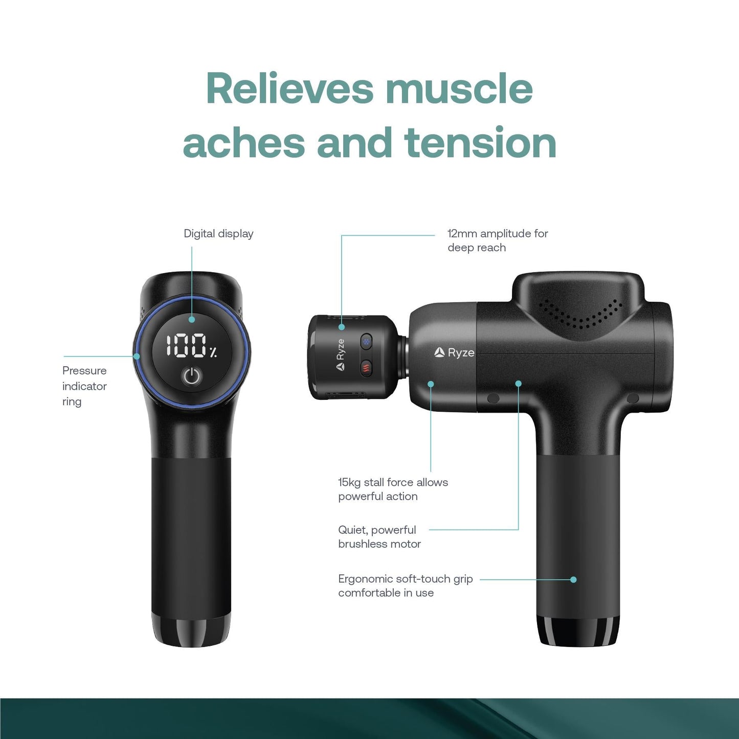 Ryze Hot & Cold Massage Gun