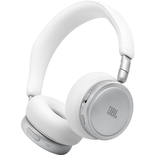 JBL Live 680NC Wireless Noise Cancelling On-ear Headphones (White)