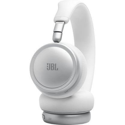 JBL Live 680NC Wireless Noise Cancelling On-ear Headphones (White)