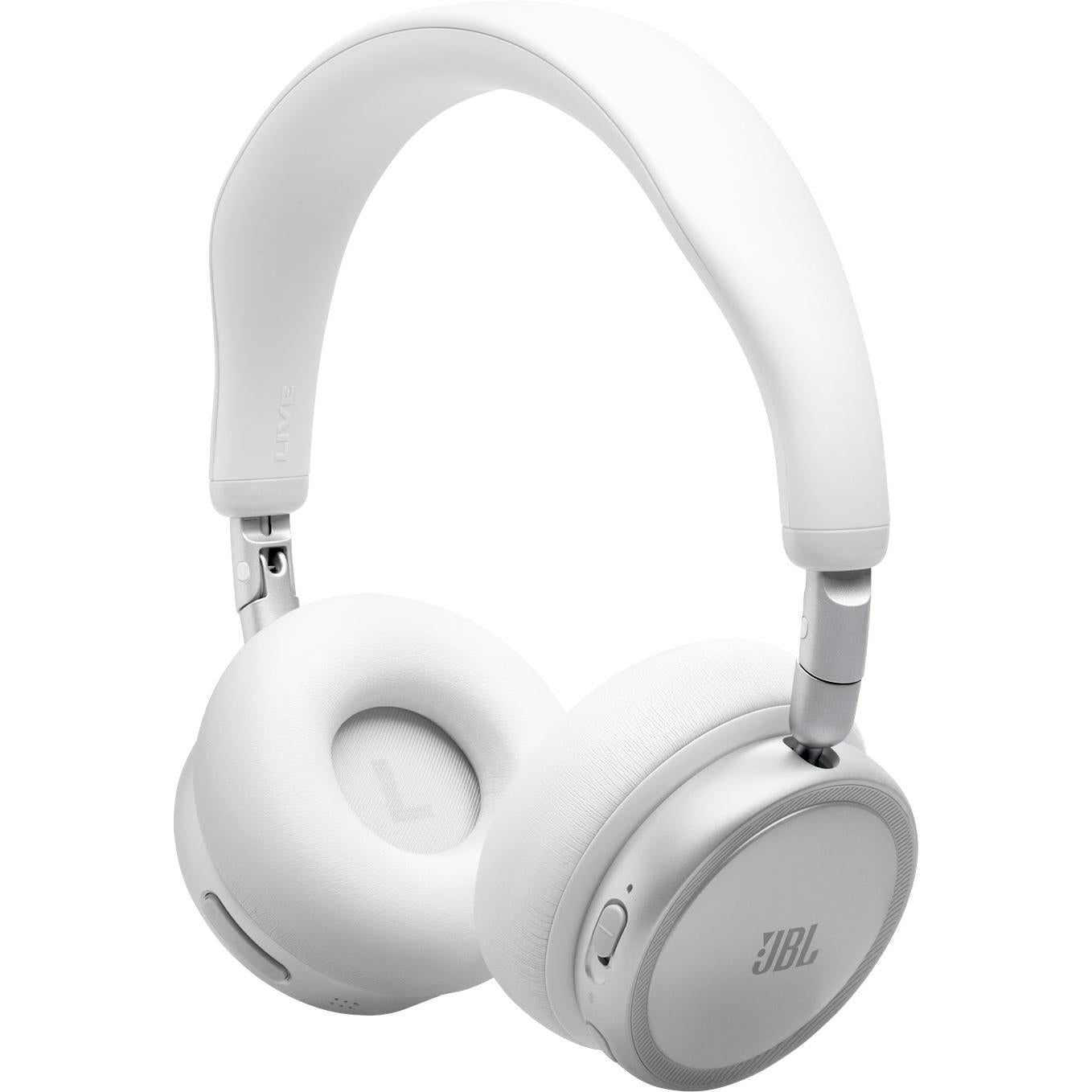JBL Live 680NC Wireless Noise Cancelling On-ear Headphones (White)