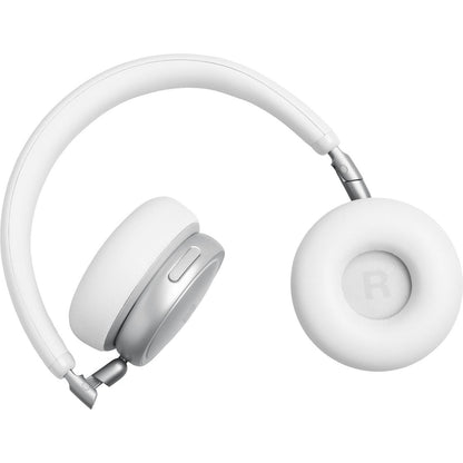 JBL Live 680NC Wireless Noise Cancelling On-ear Headphones (White)
