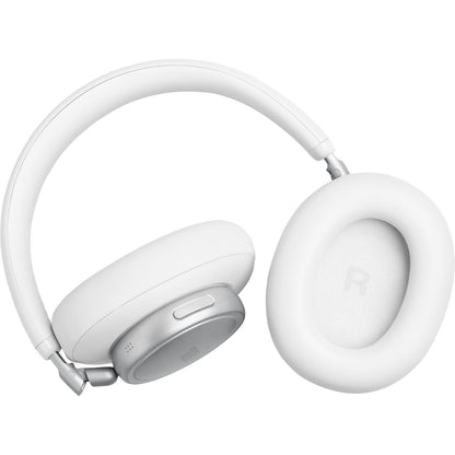 JBL Live 780NC Wireless Noise Cancelling Over-ear Headphones (White)