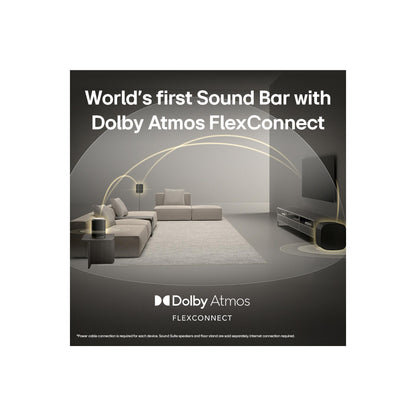LG Sound Suite H7 Soundbar with 9.1.6ch Spatial Sound & Dolby Atmos FlexConnect