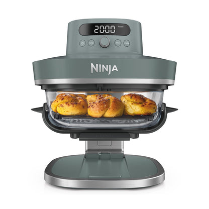 Ninja Crispi Pro 6-in-1 Countertop Glass Air Fryer (Ash Grey)