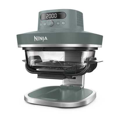 Ninja Crispi Pro 6-in-1 Countertop Glass Air Fryer (Ash Grey)