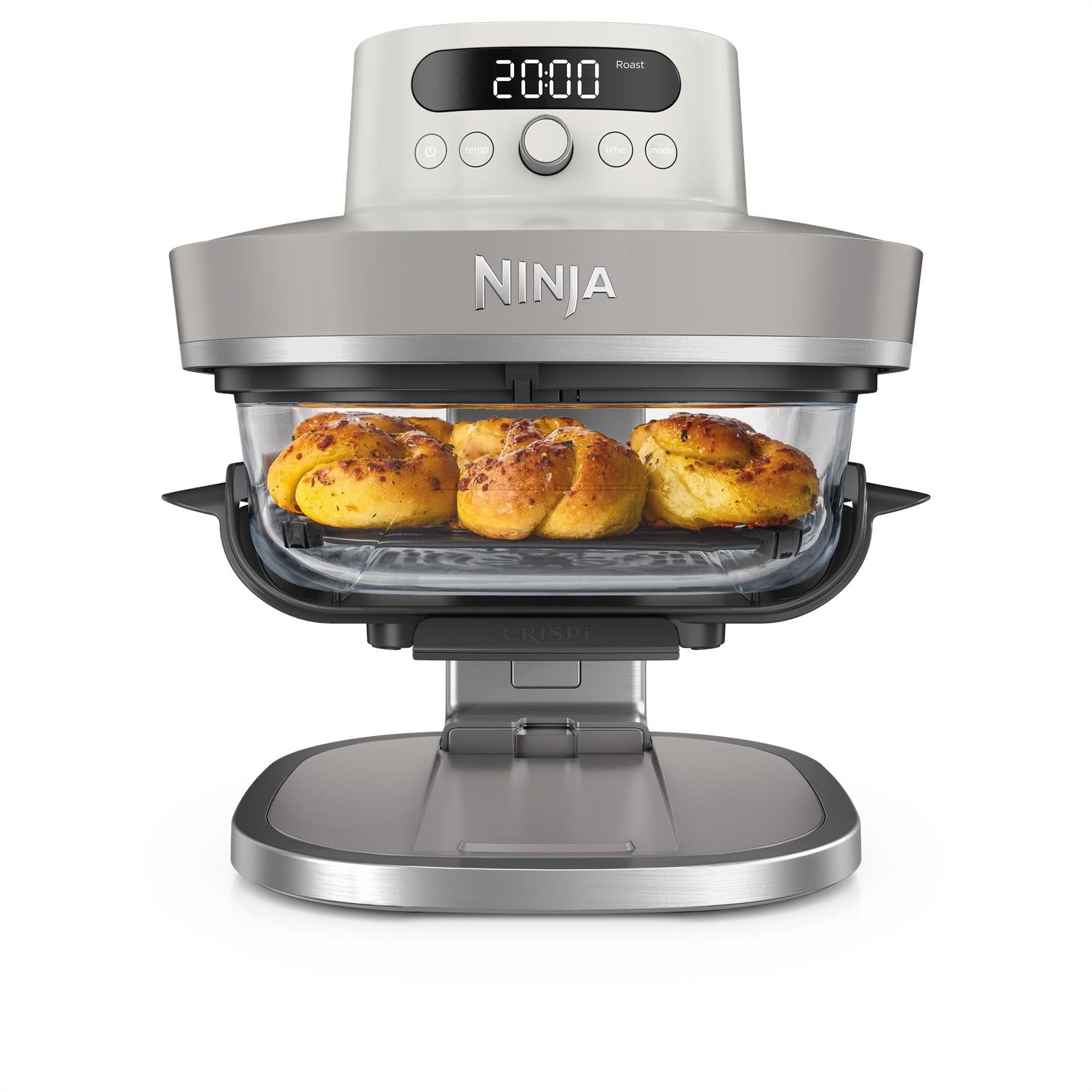 Ninja Crispi Pro 6-in-1 Countertop Glass Air Fryer (Bone)