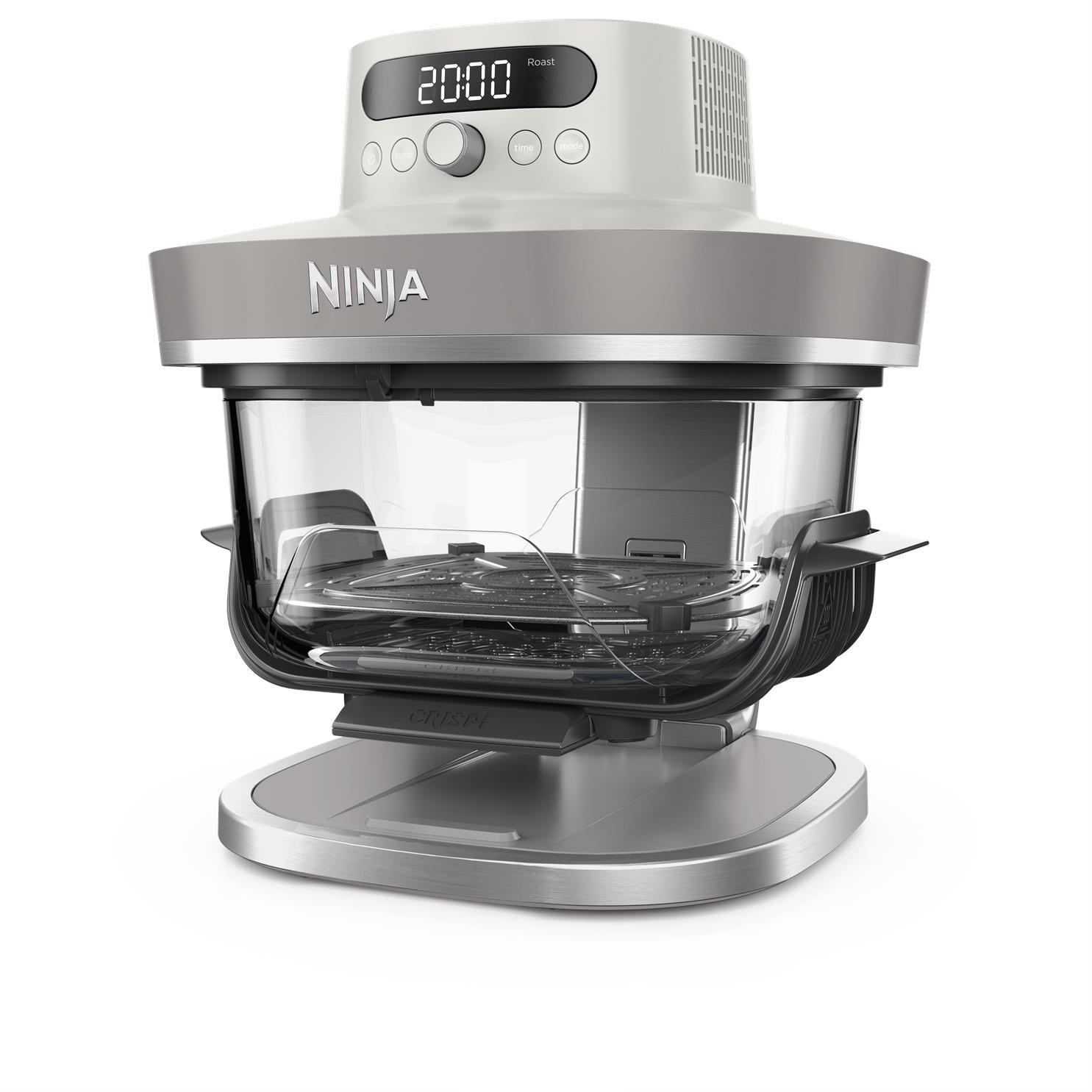 Ninja Crispi Pro 6-in-1 Countertop Glass Air Fryer (Bone)