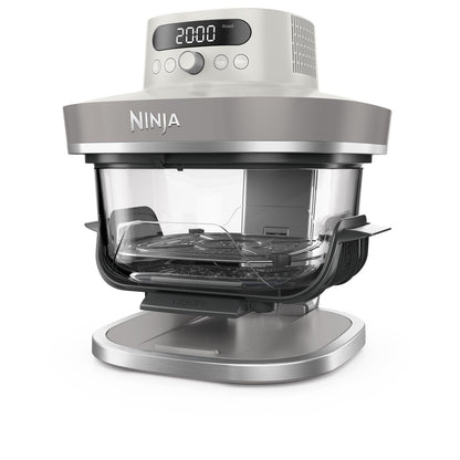Ninja Crispi Pro 6-in-1 Countertop Glass Air Fryer (Bone)
